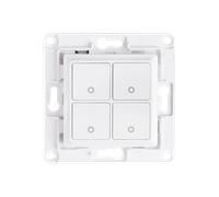 Interrupteur mural Shelly - Interrupteur mural à 1, 2 ou 4 boutons - Blanc