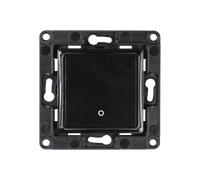 Interrupteur mural Shelly - Interrupteur mural à 1, 2 ou 4 boutons - Noir