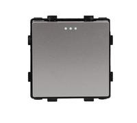 Interrupteur Mural Simple Voie Pour Sonnette, 110-250 V CA, Sans Cadre, À Bouton-poussoir Et Impulsion, Pour Panneau De Commande(No signal grey,5pcs)