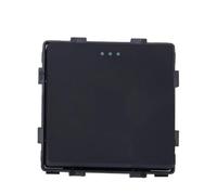 Interrupteur Mural Simple Voie Pour Sonnette, 110-250 V CA, Sans Cadre, À Bouton-poussoir Et Impulsion, Pour Panneau De Commande(Black color,1pcs)