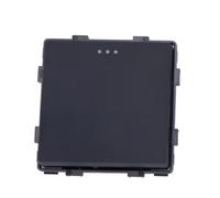 Interrupteur Mural Simple Voie Pour Sonnette, 110-250 V CA, Sans Cadre, À Bouton-poussoir Et Impulsion, Pour Panneau De Commande(No signal black,5pcs)