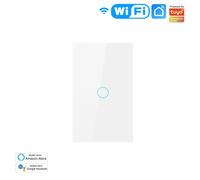Interrupteur Mural Tactile Wifi, 100-250v, 1, 2, 3 Ou 4 Gangs, Commande À Distance, Fonctionne Avec Alexa Et Google