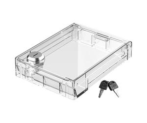Interrupteur mural transparent à l'épreuve des pour climatisation | Housse de protection pour contrôleur de climatisation centrale pour appartement, école, usine, ateliers, maison, salon B