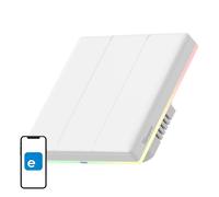 Interrupteur mural Wifi Smart Touch Sonoff Tx T5 3C (3 canaux)