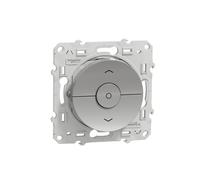 Schneider Electric - Odace, interrupteur Alu, 3 boutons montée/descente/stop pour volets-roulants - S530208