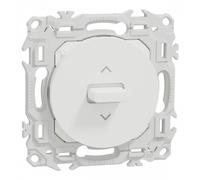 Interrupteur ou poussoir volet roulant - 3 positions à levier - blanc - Odace II SCHNEIDER