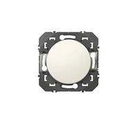 Interrupteur ou va-et-vient avec voyant lumineux DOOXIE 10AX 250V~ finition blanc