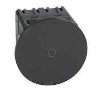 Interrupteur ou va-et-vient Céliane Surface tactile avec neutre 1000 W - graphite - 67019 - Legrand