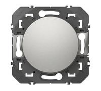 Interrupteur ou va-et-vient dooxie 10AX 250V~ finition alu - 600101 - Legrand