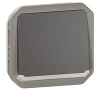 Interrupteur Ou Va-et-vient Témoin 10ax 250v Plexo Composable Anthracite (069802l)