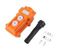 Interrupteur Pendentif de Commande pour Palan et Grue, Contrôleur Étanche en Plastique ABS - Durable, Résistant aux Chocs, Utilisation à Une Main Facile