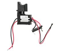 Interrupteur Perceuse électrique, Interrupteur à Gâchette Contrôle Vitesse Perceuse sans Fil à Batterie au Lithium 7.2-24V, avec Petite Lumière, interrupteur comman, Interrupteur comman