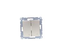 Interrupteur permutateur double Simon 54 DW7/2.01/44