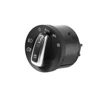 Interrupteur phare Compatible Avec Seat Pour Alhambra Pour 710 2010 Interrupteur De Phare Chromé Avec Capteur Automatique Et Phare Antibrouillard OEM : 5ND941431B
