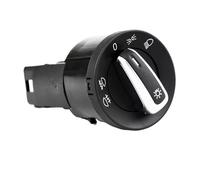 Interrupteur phare Compatible Avec VW Pour Bora Pour Mk4 1998 1999 2000 2001 2002 2003 2004 2005 Interrupteur De Commande De Phare Chromé Pour Feux Antibrouillard OEM:3BD941531A