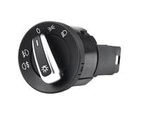 Interrupteur phare Compatible Avec VW Pour Golf Pour Mk4 1998 1999 2000 2001 2002 2003-2005 Pour Sharan 1995-2005 Interrupteur De Commande De Phare Chromé