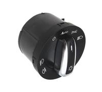 Interrupteur Phare Compatible Avec VW Pour Gti Pour MK5 Pour MK6 2007 2008 2009 2010 2011 Phare Antibrouillard Feu Principal Interrupteur Intégré 5ND941431B 3C8941431A