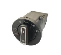 Interrupteur Phare Phare Voiture Avant Arrière Interrupteur Commande Phare Antibrouillard Accessoire Compatible Avec VW Pour Golf Mk4 Pour Passat B5 Pour Polo(Internal)
