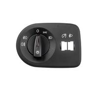 Interrupteur Phare Voiture Compatible Avec Seat Pour Ibiza 2009 2010 2011 2012 2013 2014 2015 Interrupteur De Phare Avec Couvercle De Commutateur De Feu Antibrouillard Pièces 6J1941531AL