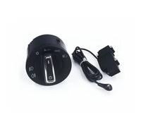 Interrupteur Phare Voiture Compatible Avec Skoda Pour Fabia Pour Rapid 2015 Pour Octavia 2013 Interrupteur De Commande Phare Voiture Pièces De Rechange 191919383A 5E0941431N