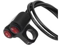 Interrupteur Phares Moto 12 V Clignotants Feux Brouillard Simple Double Bouton Interrupteur D'arrêt Et De Fin De Course Pour Pièces De Moto D'allumage de Guidon