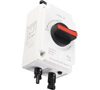 Interrupteur Photovoltaïque DC Interrupteur Solaire IP66 Waterproof Insulated Switch for Solar Powered RV 1500V DC 32A 4P