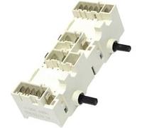 Interrupteur Plaque de cuisson 3570391023 ELECTROLUX, ARTHUR MARTIN ELECTROLUX, FAURE, IKEA, PROGRESS, ZANUSSI - 295982 Noir, Noir G