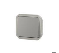 Legrand Interrupteur va-et-vient Plexo 069511L étanche IP55 IK08 10 AX 250 V composable gris
