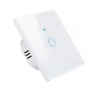 Smart Switch avec PNI SafeHome PT101L WiFi touch, 10 A, contrôle via Tuya Smart App, compatible avec Alexa et Google Assistant - Live Wire, sans NULL