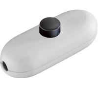 Interrupteur pour câble souple interBär 5044-001.01 blanc, noir 1 x Off/On 2 A 1 pc(s)