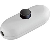 Interrupteur pour câble souple interBär 5044-001.01 blanc, noir 1 x Off/On 2 A 1 pc(s)