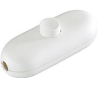 Interrupteur pour câble souple interBär 5044-008.01 blanc 1 x Off/On 2 A 1 pc(s)