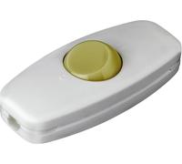 Interrupteur pour câble souple interBär 5052-208.01 blanc 2 x Off/On 2 A 1 pc(s)