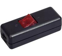 Interrupteur pour câble souple interBär 8010-104.01 noir, rouge 2 x Off/On 10 A 1 pc(s)