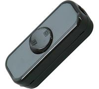 Interrupteur pour câble souple Kopp 193605002 noir 1 x Off/On 10 A 1 pc(s)