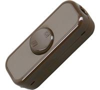 Interrupteur pour câble souple Kopp 193606003 marron 1 x Off/On 10 A 1 pc(s)