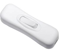 Interrupteur pour câble souple TRU COMPONENTS 1371836 blanc 1 x Off/On 2 A 1 pc(s)