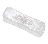 Interrupteur pour câble souple TRU COMPONENTS 1371837 transparent 1 x Off/On 2 A 1 pc(s)