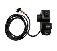 Interrupteur pour vélo électrique et scooter avec activation du klaxon, commande de phare et séparation de ligne de clignotants
