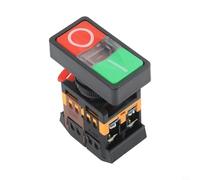 Interrupteur poussoir double de qualité industrielle rouge vert avec voyant lumineux APBB 22 25N AS 22 25N PPBB 30N Convient pour un fonctionnement de 30 C à 100 C (AS-22&25N)