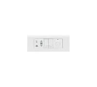 Interrupteur poussoir double volets roulants Legrand MOSAIC 6 A 250 V 2 modules Blanc mat
