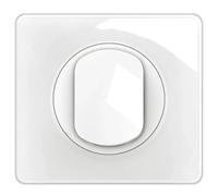 Interrupteur poussoir Legrand Céliane 6A Blanc complet