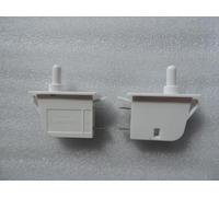 Interrupteur Poussoir Normalement Fermé LTK1 Blanc 0.5A 250V - Pour Porte Frigo, Cave à Vin, Congélateur - Éclairage Porte NF 2 Cosses