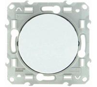 Bouton poussoir SCHNEIDER Odace S52A206 - 10A - 230V - blanc