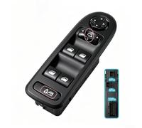 Interrupteur principal de fenêtre électrique côté conducteur pour 308 408 508 C5 Commande de levage électrique Direct Fit OEM 98053458ZE 98053458BK