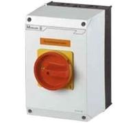 Interrupteur principal - EATON - 3 broches + 2 NO + 1 NC - 20 A - Fonction d'urgence - Verrouillable