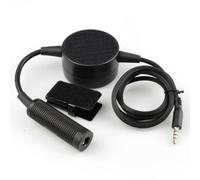 Interrupteur PTT Tactique TCI - Bouton Push-to-Talk Intégré avec Clip Amovible Et Interrupteur Rond pour Casques D'extérieur CS Et Tactiques (Noir, ABS)(for Phone)