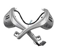 Interrupteur Régulateur Vitesse Au Volant Pour Nissan Pour Navara 2017-2021 Pour Terra 2018-2020 (25550-3TA3A) Bouton Commande Volant(Argent)