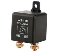 Interrupteur relais marche/arrêt 12 V CC 200 A, charge fractionnée, robuste, for voiture, bateau, interrupteur électronique sans fil, tension