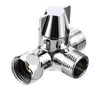 Interrupteur répartiteur à 3 voies, inverseur, adaptateur en T, vanne 1/2 pouce, support de salle de bain, tuyau de remplacement en laiton for la maison